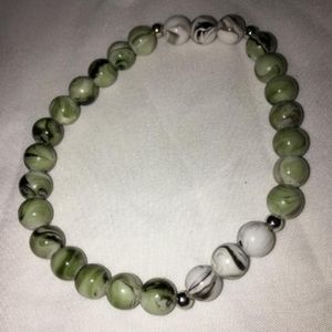 Stretch Acrylic Bead Bracelet